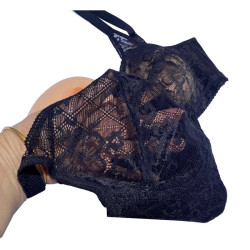 CrossGearX Soutien-Gorge Spécial Prothèse Pocketbra Noir